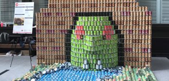 Canstruction 2017 Final Sculpture Scaled