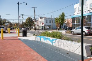 Kennedy Street Seat Wall