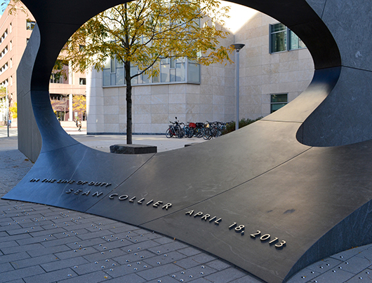 10219 Sean Collier Memorial Close Up 2