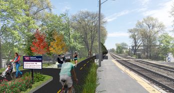 13548 Belmont Community Path Proposal Rendering