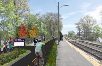 13548 Belmont Community Path Proposal Rendering