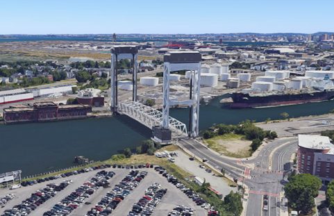 601 Chelsea Street Bridge Aerial