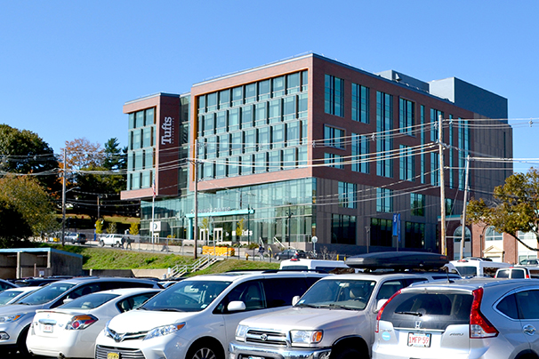 Tufts Cummings Center And Parking Lot