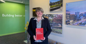 Lisa Brothers Holding Women In Infrastructure Book