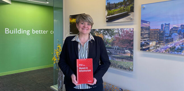Lisa Brothers Holding Women In Infrastructure Book