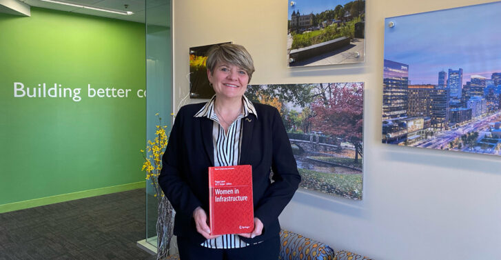 Lisa Brothers Holding Women In Infrastructure Book