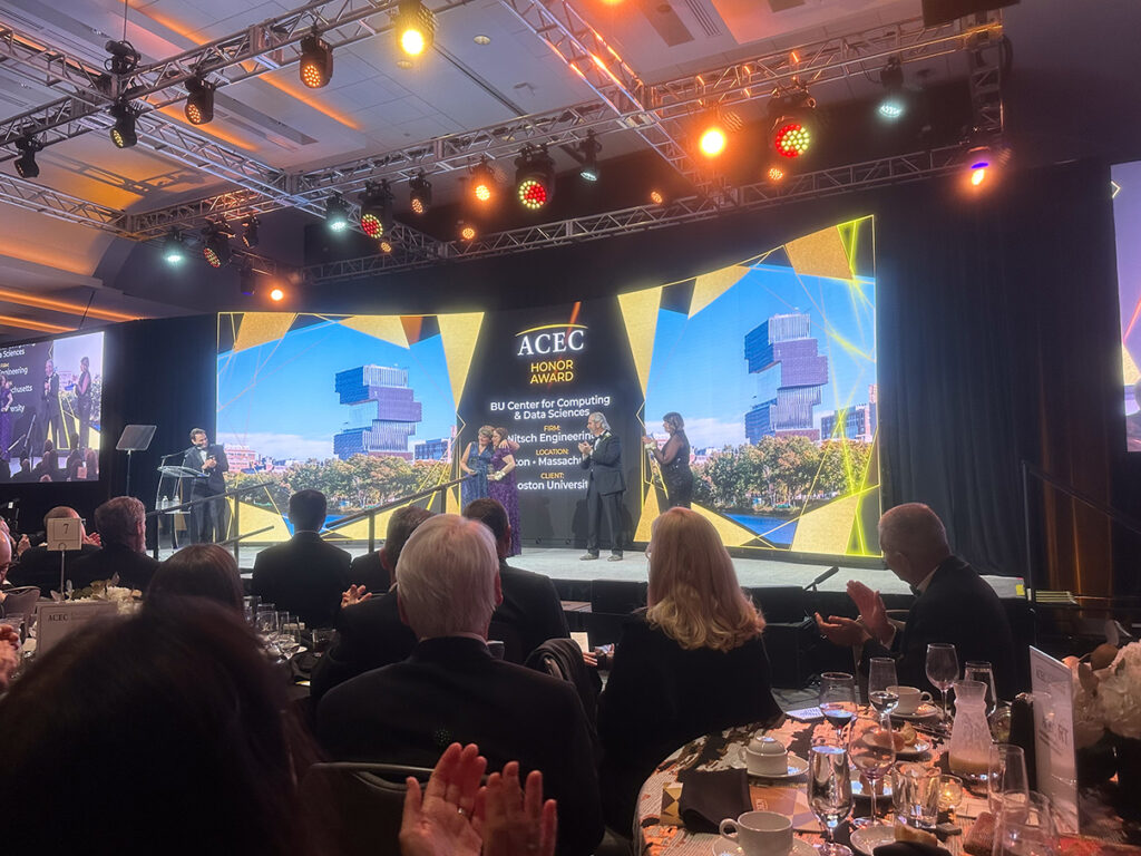 2024.05.15 Acec Honor Award For Bu Lisa And Chelsea Accept Award