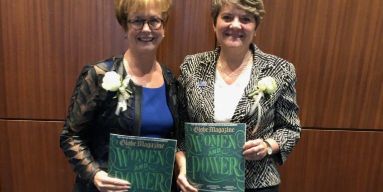 2019.11.08 Tci Top 100 Women Led Businesses Uml Chancellor Jacqueline Moloney With Lisa B